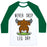 Virgin Teez  Baseball Tee Unisex Classic Baseball Tee / x-small / White/Dark Green NEVER SKIP LEG DAY UNISEX CLASSIC BASEBALL TEE