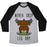 Virgin Teez  Baseball Tee Unisex Tri-Blend Baseball Tee / small / Athletic Gray / Black NEVER SKIP LEG DAY UNISEX TRI-BLEND BASEBALL TEE