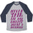 Virgin Teez  Baseball Tee Unisex Tri-Blend Baseball Tee / small / Athletic Gray / Navy NEVER SKIP LEG DAY UNLESS YOU'RE A MERMAID UNISEX TRI-BLEND BASEBALL TEE