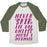Virgin Teez  Baseball Tee Unisex Tri-Blend Baseball Tee / small / Oatmeal / Moss NEVER SKIP LEG DAY UNLESS YOU'RE A MERMAID UNISEX TRI-BLEND BASEBALL TEE