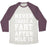 Virgin Teez  Baseball Tee Unisex Tri-Blend Baseball Tee / small / Oatmeal / Maroon NEVER TRUST A FART AFTER MILE 15 UNISEX TRI-BLEND BASEBALL TEE