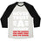 Virgin Teez  Baseball Tee Unisex Tri-Blend Baseball Tee / small / Oatmeal / Black NEVER TRUST A JOGGER UNISEX TRI-BLEND BASEBALL TEE