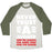 Virgin Teez  Baseball Tee Unisex Tri-Blend Baseball Tee / small / Oatmeal / Moss NEVER TRUST A JOGGER UNISEX TRI-BLEND BASEBALL TEE