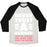 Virgin Teez  Baseball Tee Unisex Tri-Blend Baseball Tee / small / Oatmeal / Black NEVER TRUST A RUNNER UNISEX TRI-BLEND BASEBALL TEE