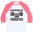 Virgin Teez  Baseball Tee Unisex Classic Baseball Tee / x-small / White/Neon Pink NEVERTHELESS SHE PERSISTED (FITNESS) UNISEX CLASSIC BASEBALL TEE