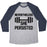 Virgin Teez  Baseball Tee Unisex Tri-Blend Baseball Tee / small / Athletic Gray / Navy NEVERTHELESS SHE PERSISTED (FITNESS) UNISEX TRI-BLEND BASEBALL TEE