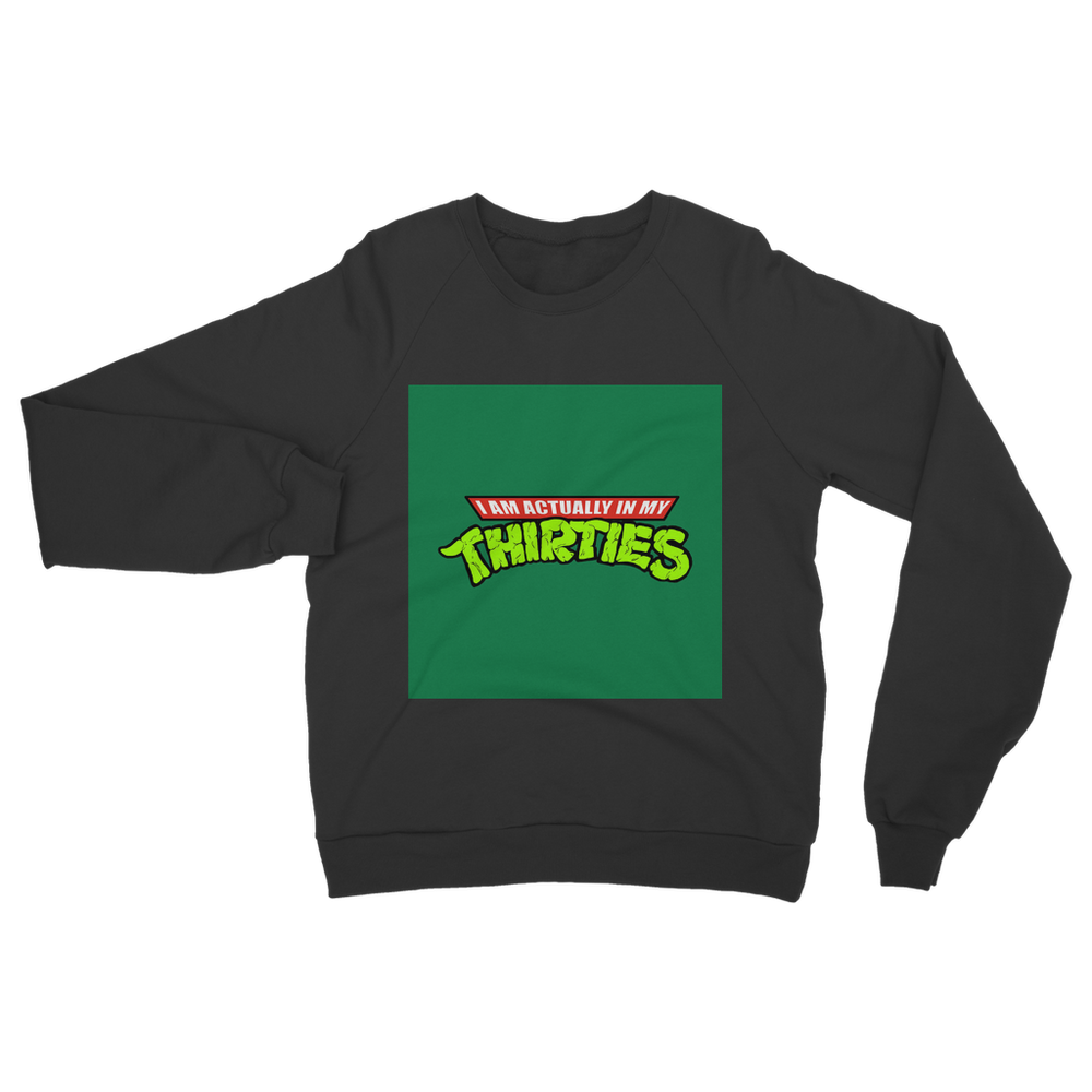 VIRGIN TEEZ Sweat shirt Black / S New Classic Adult Sweatshirt
