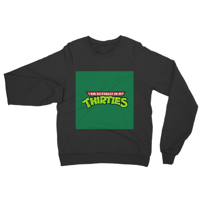 VIRGIN TEEZ Sweat shirt Black / S New Classic Adult Sweatshirt