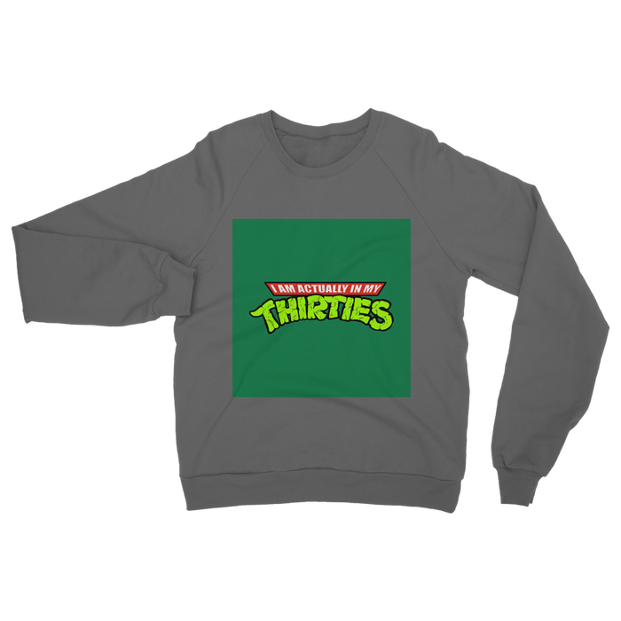 VIRGIN TEEZ Sweat shirt Dark Grey / S New Classic Adult Sweatshirt
