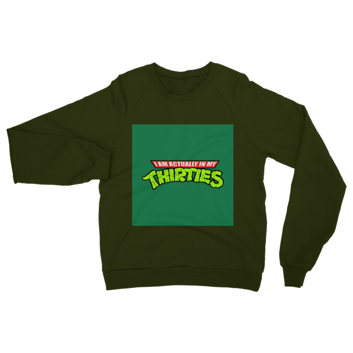 VIRGIN TEEZ Sweat shirt Dark Green / S New Classic Adult Sweatshirt