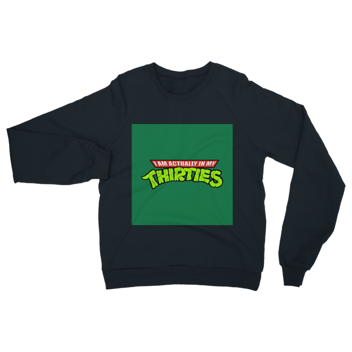 VIRGIN TEEZ Sweat shirt Navy / S New Classic Adult Sweatshirt