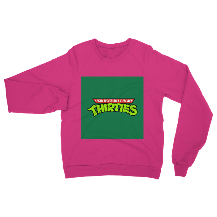 VIRGIN TEEZ Sweat shirt Safety Pink / S New Classic Adult Sweatshirt