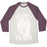 Virgin Teez  Baseball Tee Unisex Tri-Blend Baseball Tee / small / Oatmeal / Maroon NIKSWOLA TESLA UNISEX TRI-BLEND BASEBALL TEE