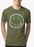 Virgin Teez T-shirt SMALL / Green Nirvana Smile Half Sleeves Melange T-shirt