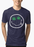 Virgin Teez T-shirt SMALL / Navy Nirvana Smile Half Sleeves Melange T-shirt