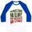 Virgin Teez  Baseball Tee Unisex Classic Baseball Tee / x-small / White/Blue NO GRASS STAINS NO GLORY UNISEX CLASSIC BASEBALL TEE