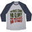Virgin Teez  Baseball Tee Unisex Tri-Blend Baseball Tee / small / Athletic Gray / Navy NO GRASS STAINS NO GLORY UNISEX TRI-BLEND BASEBALL TEE