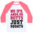 Virgin Teez  Baseball Tee Unisex Classic Baseball Tee / x-small / White/Neon Pink NO IFS, ANDS, OR BUTTS UNISEX CLASSIC BASEBALL TEE