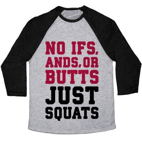 Virgin Teez  Baseball Tee Unisex Tri-Blend Baseball Tee / small / Athletic Gray / Black NO IFS, ANDS, OR BUTTS UNISEX TRI-BLEND BASEBALL TEE