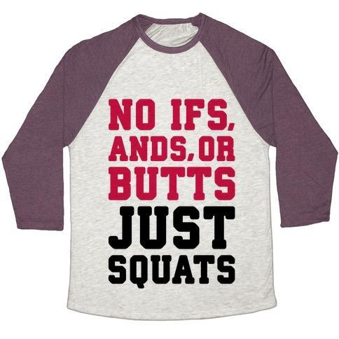 Virgin Teez  Baseball Tee Unisex Tri-Blend Baseball Tee / small / Oatmeal / Maroon NO IFS, ANDS, OR BUTTS UNISEX TRI-BLEND BASEBALL TEE