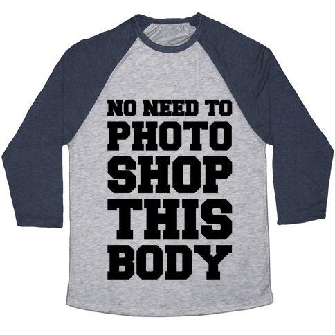Virgin Teez  Baseball Tee Unisex Tri-Blend Baseball Tee / small / Athletic Gray / Navy NO NEED TO PHOTOSHOP THIS BODY UNISEX TRI-BLEND BASEBALL TEE
