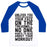 Virgin Teez  Baseball Tee Unisex Classic Baseball Tee / x-small / White/Blue NO ON WANTS TO HEAR ABOUT YOUR WORK OUT UNISEX CLASSIC BASEBALL TEE