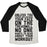 Virgin Teez  Baseball Tee Unisex Tri-Blend Baseball Tee / small / Oatmeal / Black NO ON WANTS TO HEAR ABOUT YOUR WORK OUT UNISEX TRI-BLEND BASEBALL TEE