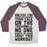 Virgin Teez  Baseball Tee Unisex Tri-Blend Baseball Tee / small / Oatmeal / Maroon NO ON WANTS TO HEAR ABOUT YOUR WORK OUT UNISEX TRI-BLEND BASEBALL TEE