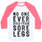Virgin Teez  Baseball Tee Unisex Classic Baseball Tee / x-small / White/Neon Pink NO ONE EVER DIED FROM SORE LEGS UNISEX CLASSIC BASEBALL TEE