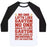 Virgin Teez  Baseball Tee Unisex Classic Baseball Tee / x-small / White/Black NO ONE LIFTS LIKE GASTON PARODY UNISEX CLASSIC BASEBALL TEE