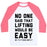 Virgin Teez  Baseball Tee Unisex Classic Baseball Tee / x-small / White/Neon Pink NO ONE SAID LIFTING WOULD BE EASY UNISEX CLASSIC BASEBALL TEE