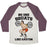 Virgin Teez  Baseball Tee Unisex Tri-Blend Baseball Tee / small / Oatmeal / Maroon NO ONE SQUATS LIKE GASTON PARODY UNISEX TRI-BLEND BASEBALL TEE