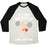 Virgin Teez  Baseball Tee Unisex Tri-Blend Baseball Tee / small / Oatmeal / Black NO ONE SQUATS LIKE GASTON PARODY WHITE PRINT UNISEX TRI-BLEND BASEBALL TEE