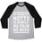 Virgin Teez  Baseball Tee Unisex Tri-Blend Baseball Tee / small / Athletic Gray / Black NO PAIN NO BEER UNISEX TRI-BLEND BASEBALL TEE