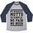 Virgin Teez  Baseball Tee Unisex Tri-Blend Baseball Tee / small / Athletic Gray / Navy NO PAIN NO BEER UNISEX TRI-BLEND BASEBALL TEE