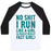 Virgin Teez  Baseball Tee Unisex Classic Baseball Tee / x-small / White/Black NO SHIT I RUN LIKE A GIRL UNISEX CLASSIC BASEBALL TEE