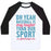 Virgin Teez  Baseball Tee Unisex Classic Baseball Tee / x-small / White/Black NO SOFTBALL PLAYER EVER UNISEX CLASSIC BASEBALL TEE