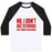 Virgin Teez  Baseball Tee Unisex Classic Baseball Tee / x-small / White/Black NO STEROIDS UNISEX CLASSIC BASEBALL TEE