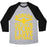 Virgin Teez  Baseball Tee Unisex Tri-Blend Baseball Tee / small / Athletic Gray / Black NOBODY CAN LOVE ME THE WAY I LOVE SOFTBALL UNISEX TRI-BLEND BASEBALL TEE