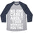 Virgin Teez  Baseball Tee Unisex Tri-Blend Baseball Tee / small / Athletic Gray / Navy NOBODY CARES ABOUT YOUR WORKOUT ROUTINE UNISEX TRI-BLEND BASEBALL TEE
