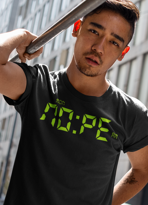 Virgin Teez T-SHIRT SMALL Nope O'Clock T-shirt