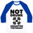 Virgin Teez  Baseball Tee Unisex Classic Baseball Tee / x-small / White/Blue NOT DRUNK SQUATTED YESTERDAY UNISEX CLASSIC BASEBALL TEE