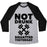 Virgin Teez  Baseball Tee Unisex Tri-Blend Baseball Tee / small / Athletic Gray / Black NOT DRUNK SQUATTED YESTERDAY UNISEX TRI-BLEND BASEBALL TEE