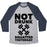 Virgin Teez  Baseball Tee Unisex Tri-Blend Baseball Tee / small / Athletic Gray / Navy NOT DRUNK SQUATTED YESTERDAY UNISEX TRI-BLEND BASEBALL TEE