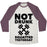 Virgin Teez  Baseball Tee Unisex Tri-Blend Baseball Tee / small / Oatmeal / Maroon NOT DRUNK SQUATTED YESTERDAY UNISEX TRI-BLEND BASEBALL TEE