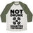 Virgin Teez  Baseball Tee Unisex Tri-Blend Baseball Tee / small / Oatmeal / Moss NOT DRUNK SQUATTED YESTERDAY UNISEX TRI-BLEND BASEBALL TEE