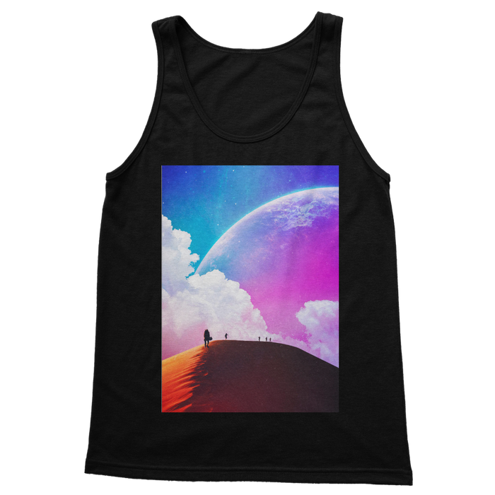 VIRGIN TEEZ Women Tank top Black / S Not Quite There Yet Classic Women's Tank Top