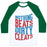 Virgin Teez  Baseball Tee Unisex Classic Baseball Tee / x-small / White/Dark Green NOTHING BEATS DIRTY CLEATS UNISEX CLASSIC BASEBALL TEE