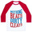Virgin Teez  Baseball Tee Unisex Classic Baseball Tee / x-small / White/Red NOTHING BEATS DIRTY CLEATS UNISEX CLASSIC BASEBALL TEE