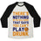 Virgin Teez  Baseball Tee Unisex Tri-Blend Baseball Tee / small / Oatmeal / Black NOTHING IN THE RULE BOOK SAYS YOU CAN'T PLAY DRUNK UNISEX TRI-BLEND BASEBALL TEE